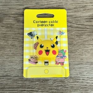 Pokemon Pikachu USB Phone/Laptop Charger Cable Protector Anti-Breaking Cover